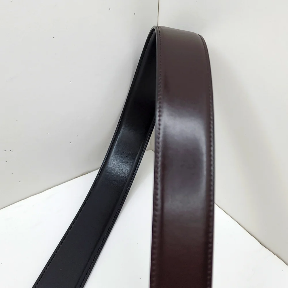 PERRY ELLIS POTFOLIO MEN'S REVERSABLE BELT, BROWN AND BLACK